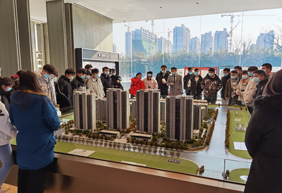 經管學院師生到融創中國安徽公司、貝殼找房安徽分公司交流學習